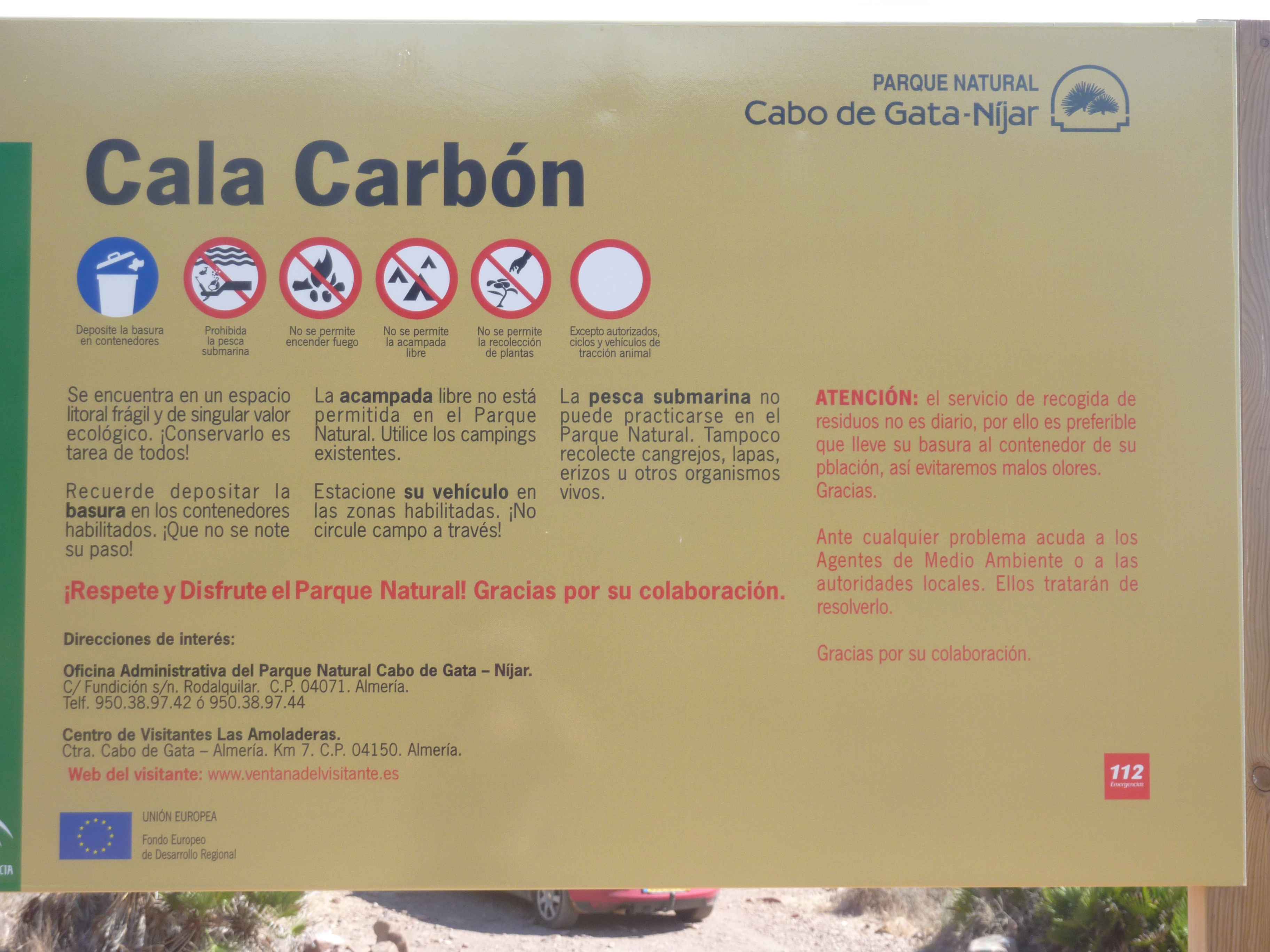 Photos de Cala Carbon Cabo De Gata
