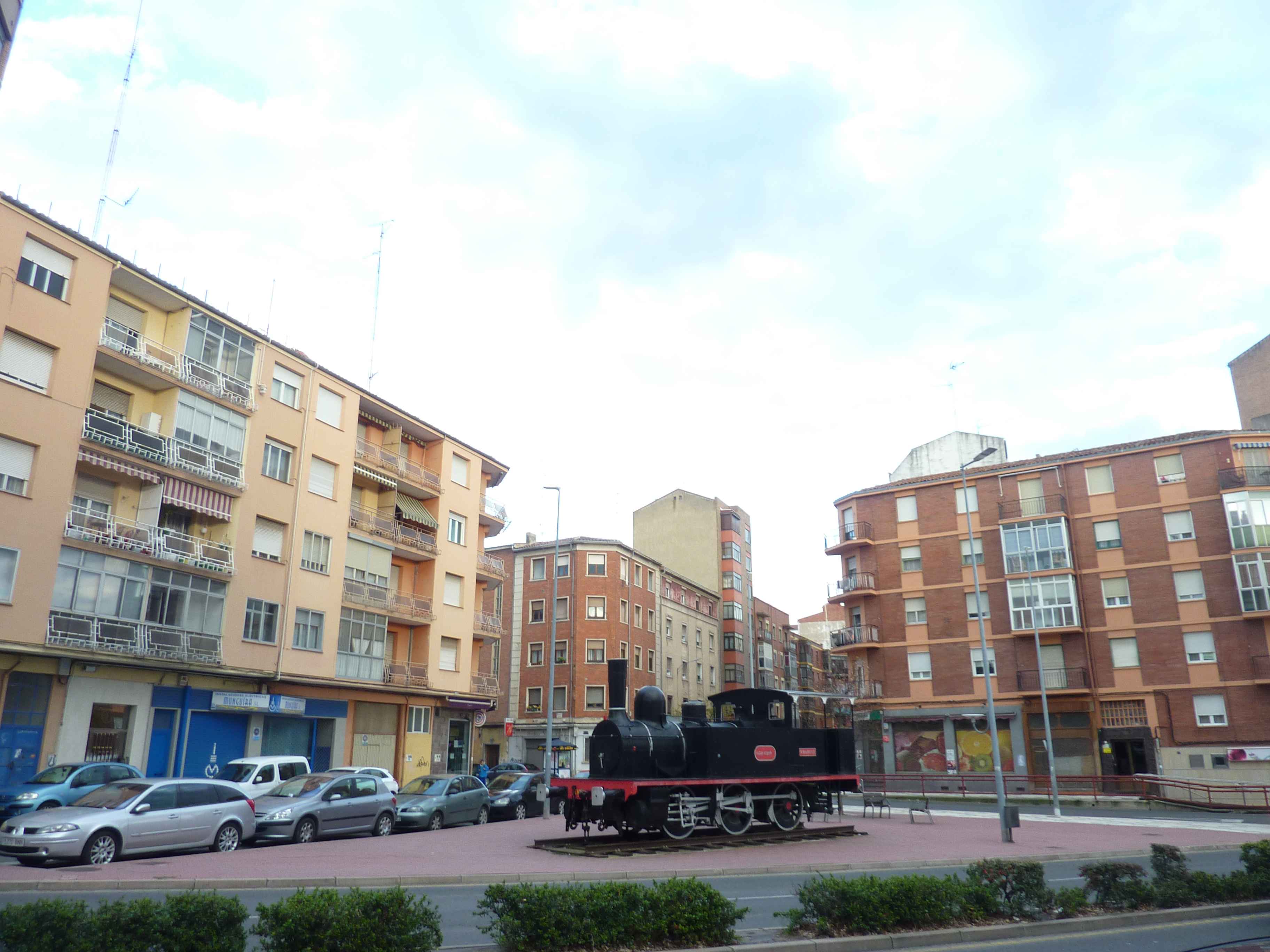 Photos de Locomotive Pour Le Nom De La Rue A Miranda De Ebro