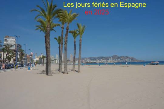 Jours fériés et ponts en Espagne et en région en 2025
